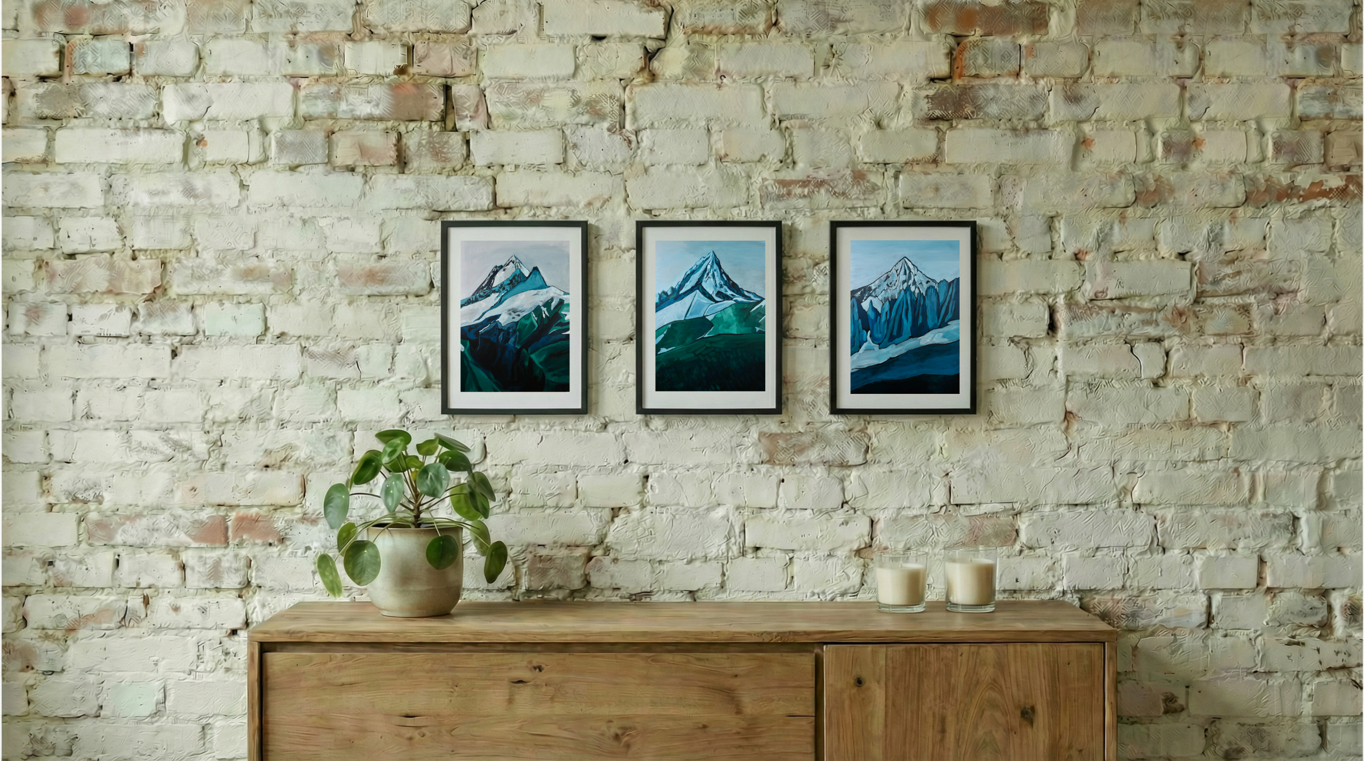 Two Additional A5 Prints - Mountains collection