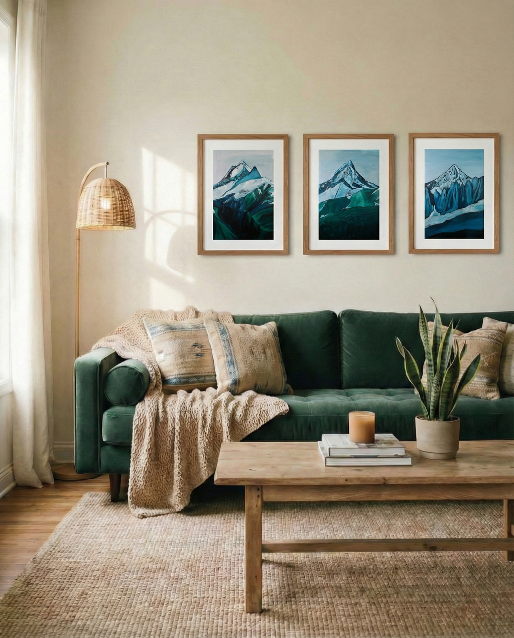 Two Additional A3 Prints - Mountains collection