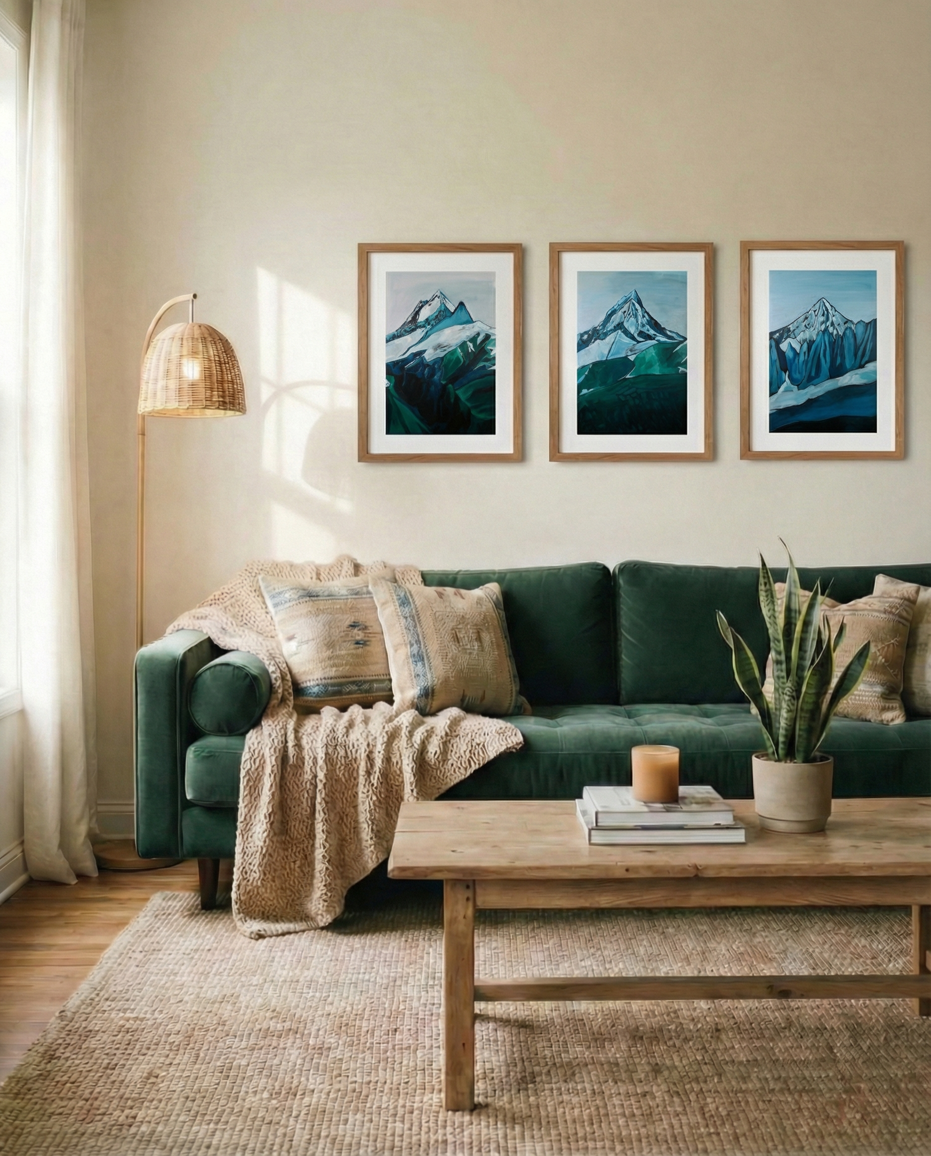 Two Additional A3 Prints - Mountains collection